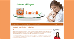 Desktop Screenshot of lactavit.cz